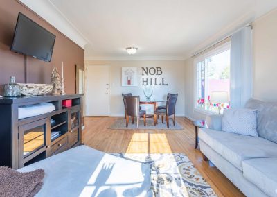 Nob hill exterior furnished living room